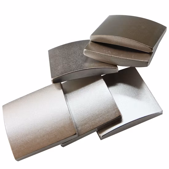 Fabrication d'aimants Arc NdFeB de haute qualité en Chine pour moteur